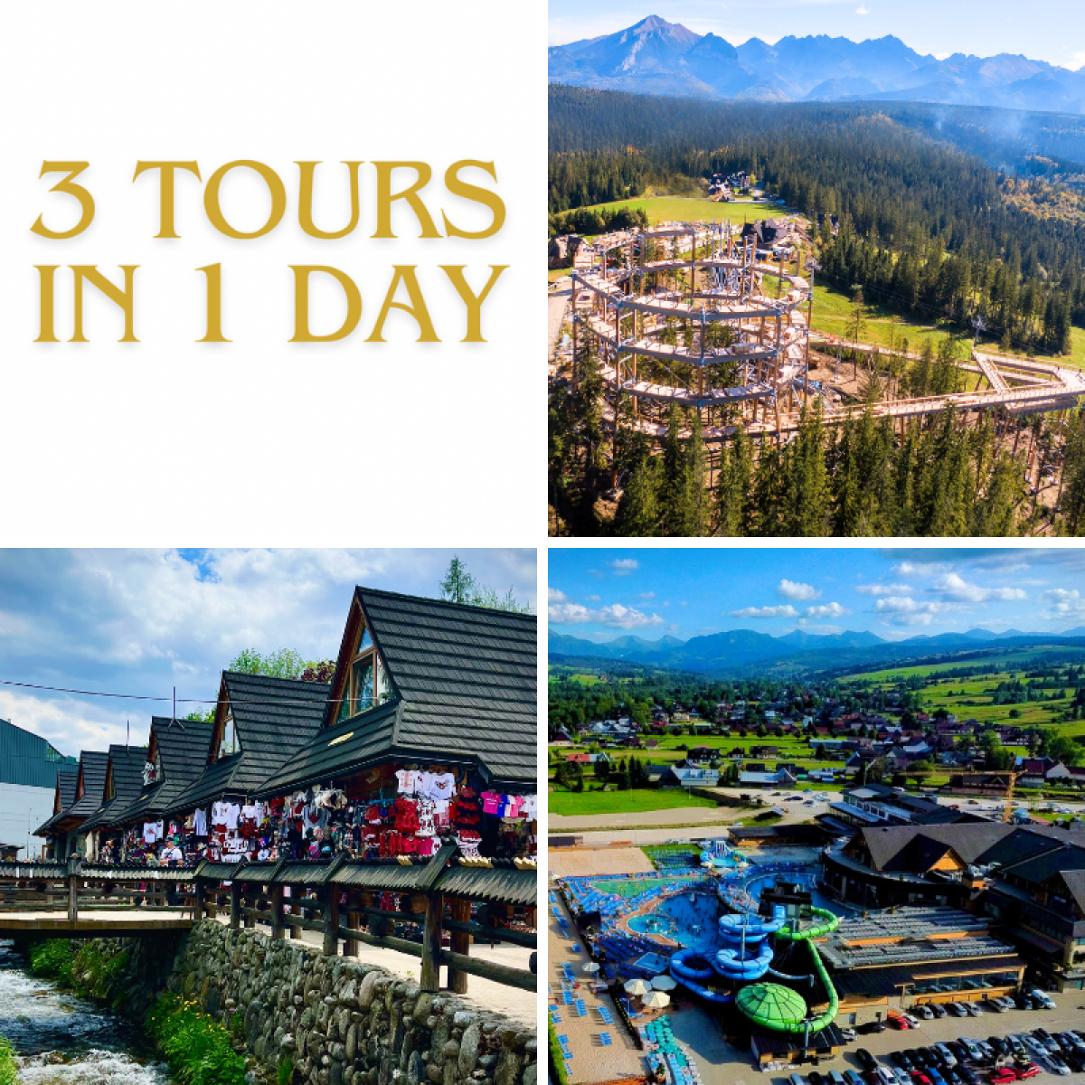Zakopane, Sky Walk, Chocholowskie Thermal Baths Private Tour
